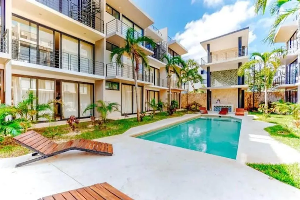 306 Amena 1Br Penthouse W/ Gym & Private Pool/Rooftop Appartement Tulum Pueblo
