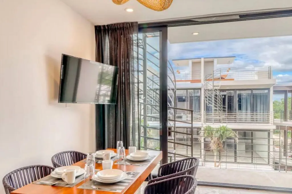 306 Amena 1Br Penthouse W/ Gym & Private Pool/Rooftop Apartment Tulum Mexico